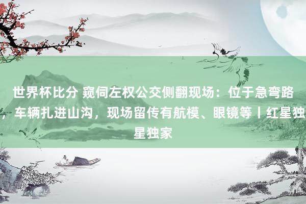 世界杯比分 窥伺左权公交侧翻现场:位于急弯路段,车辆扎进山沟,现场留传有航模、眼镜等丨红星独家