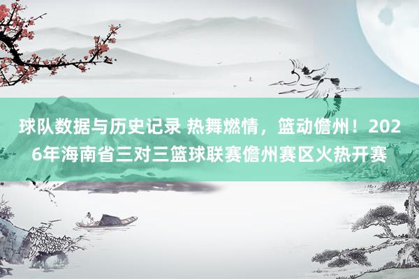 球队数据与历史记录 热舞燃情,篮动儋州!2026年海南省三对三篮球联赛儋州赛区火热开赛