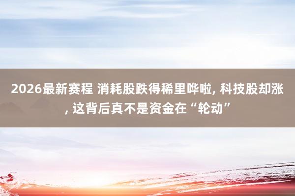 2026最新赛程 消耗股跌得稀里哗啦, 科技股却涨, 这背后真不是资金在“轮动”